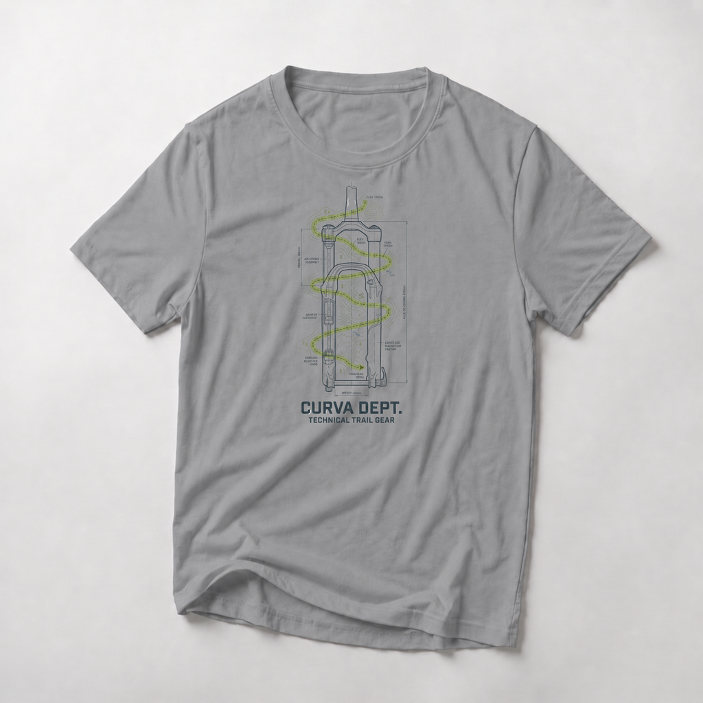 Blueprint trail  — Trail Culture Tee | Curva Department