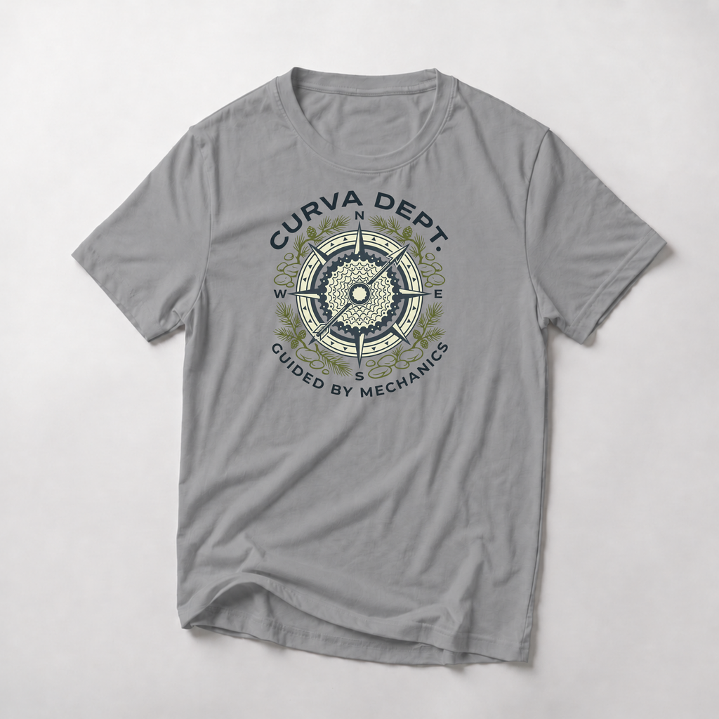 Cassette compass  — Trail Culture Tee | Curva Department