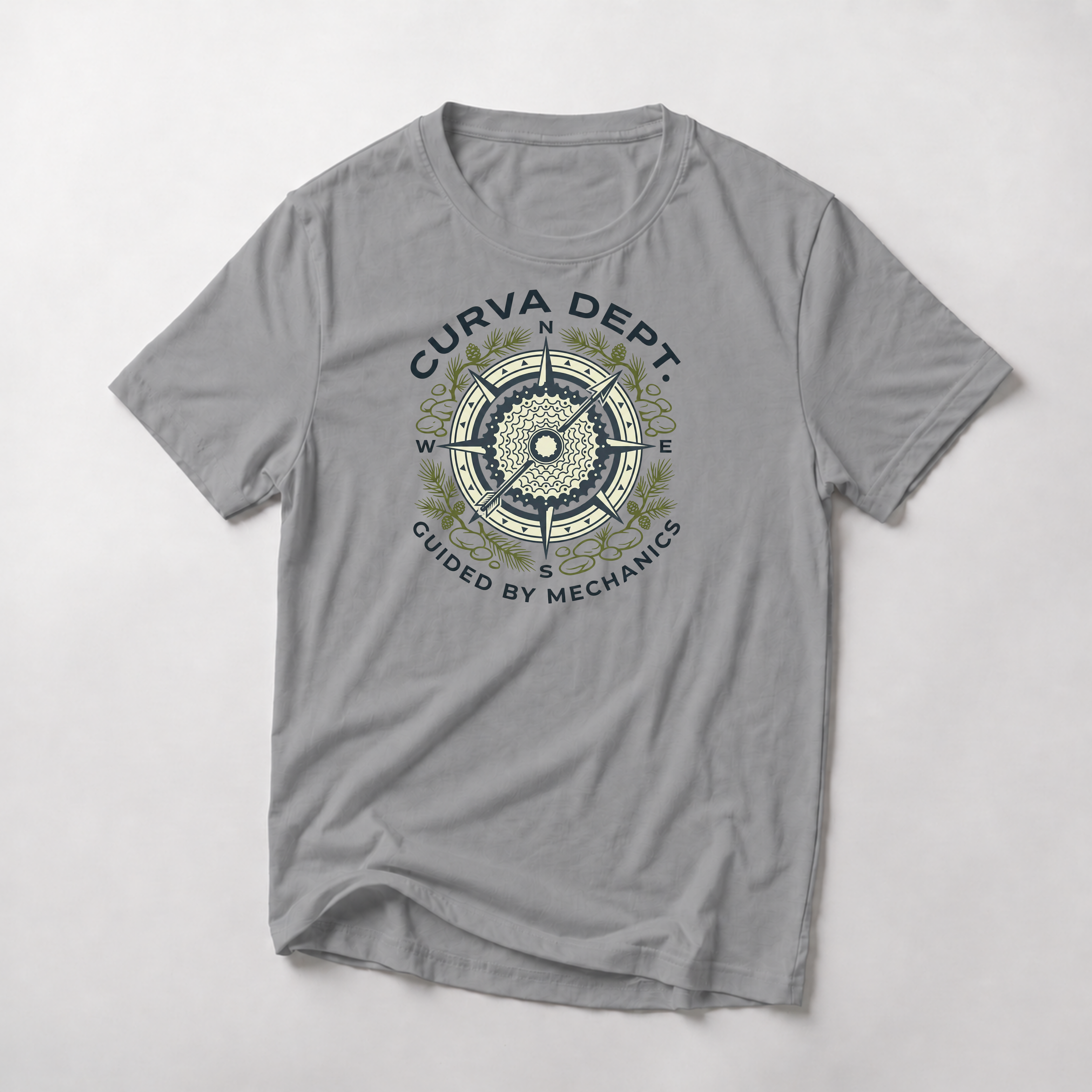 Cassette compass  — Trail Culture Tee | Curva Department
