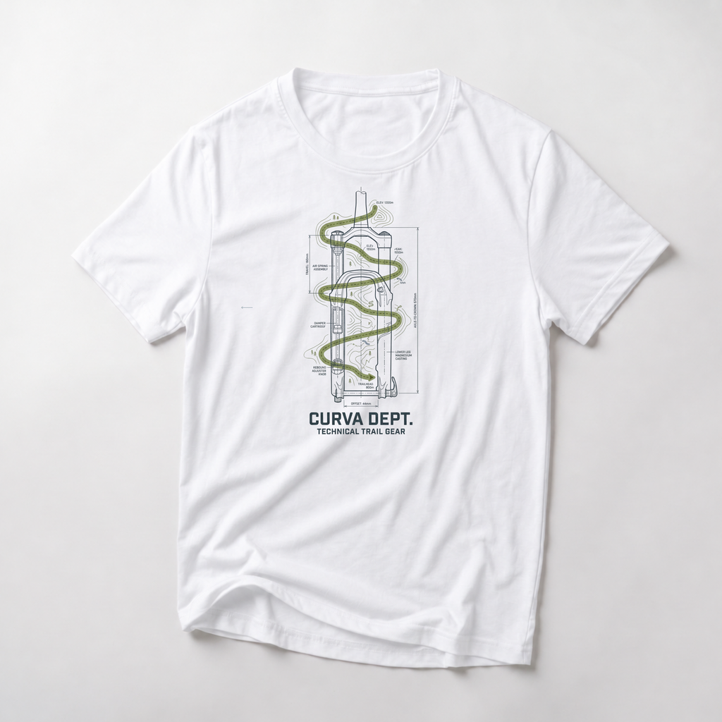 Blueprint trail  — Trail Culture Tee | Curva Department