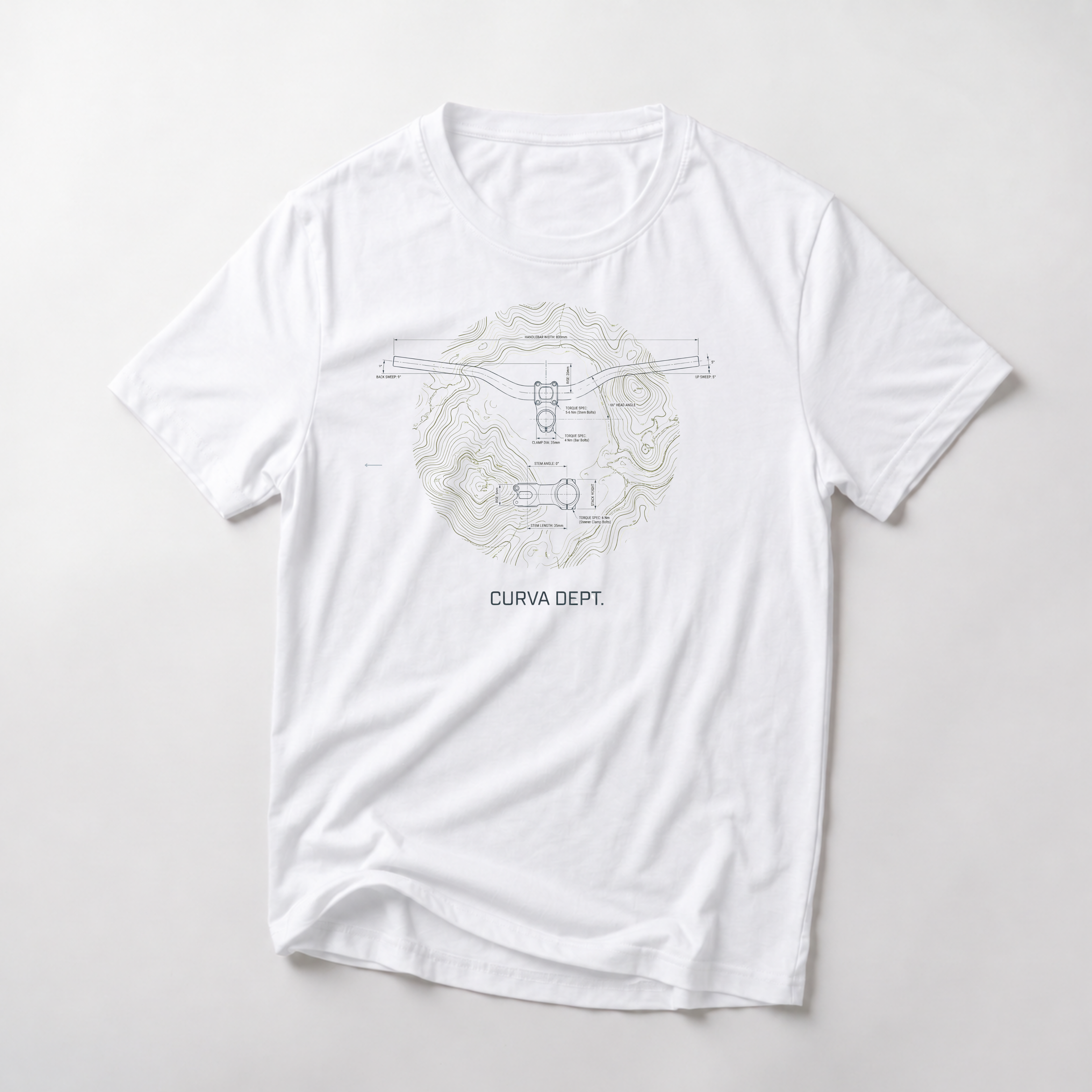 Cockpit handlebar  — Trail Culture Tee | Curva Department